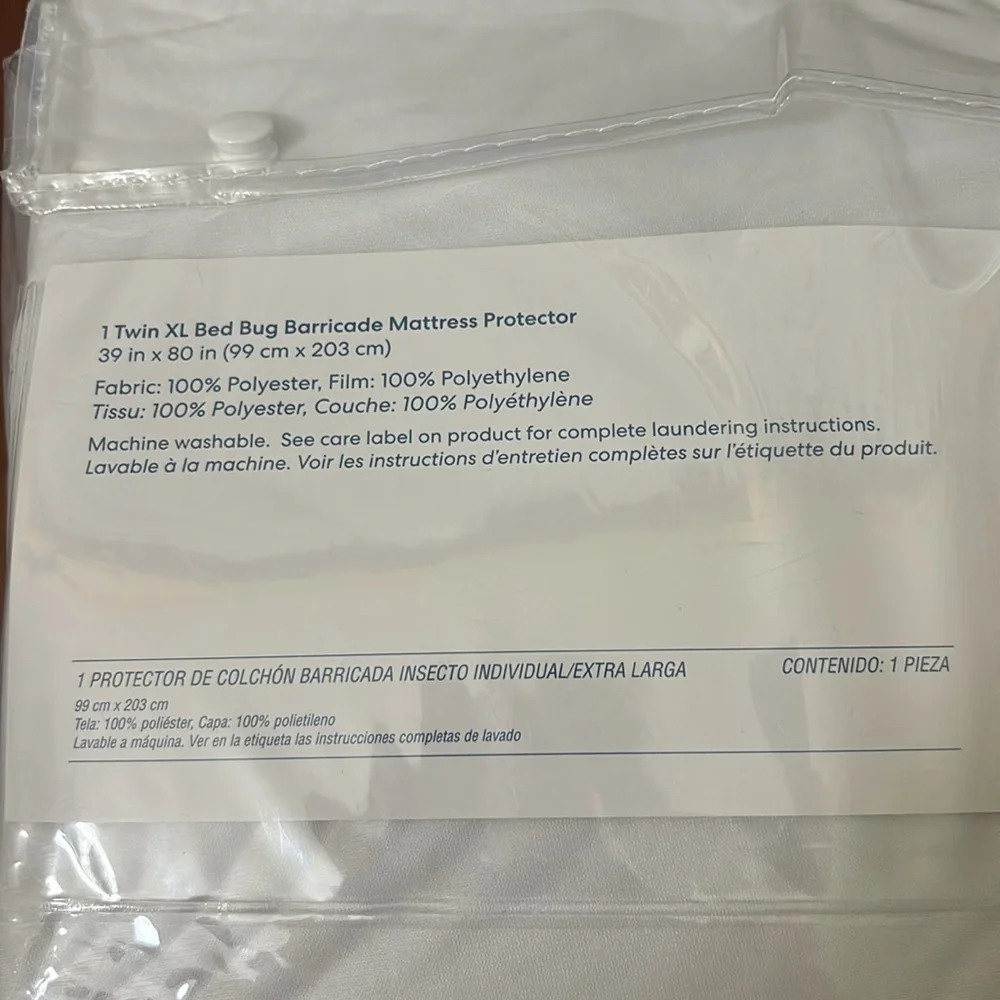 Mattress protector for twin xl mattress